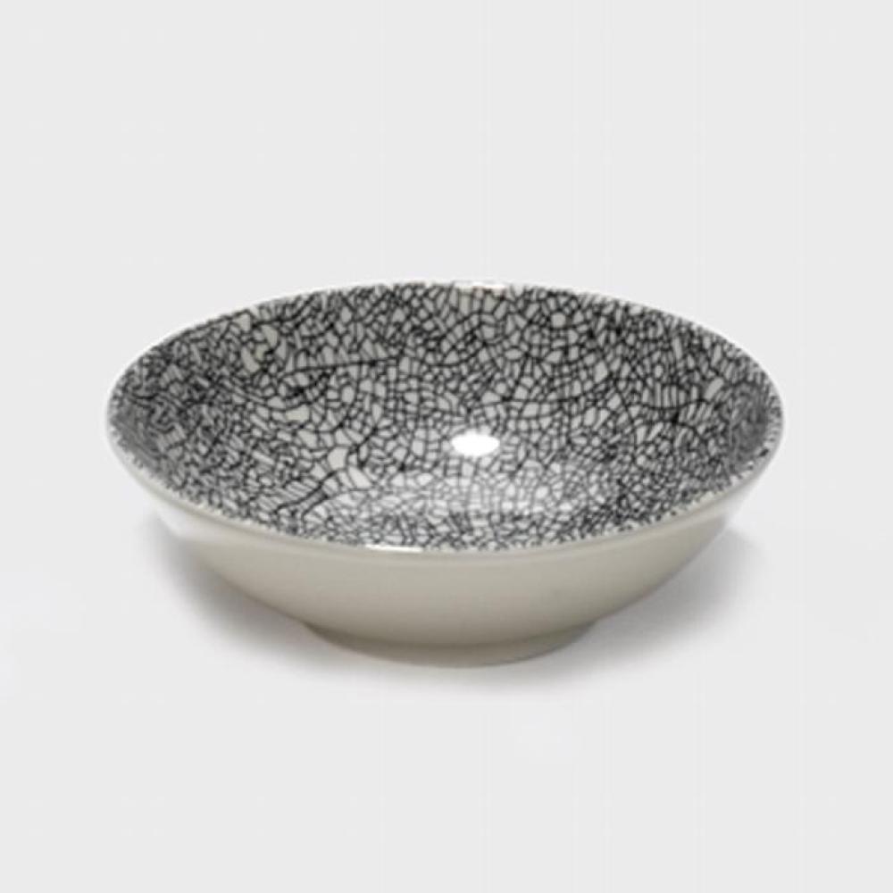 Lambert Kaori Schale weiß / schwarz, D 14 cm, Stoneware, Krakelee-Optik 20500 Bild 1