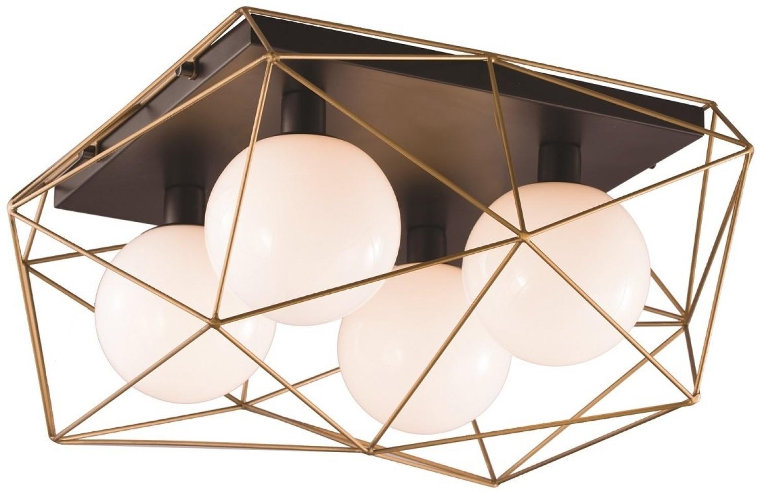 Luce Design Abraxas PL4 ORO Deckenleuchte 4-flammig ECO Light Bild 1