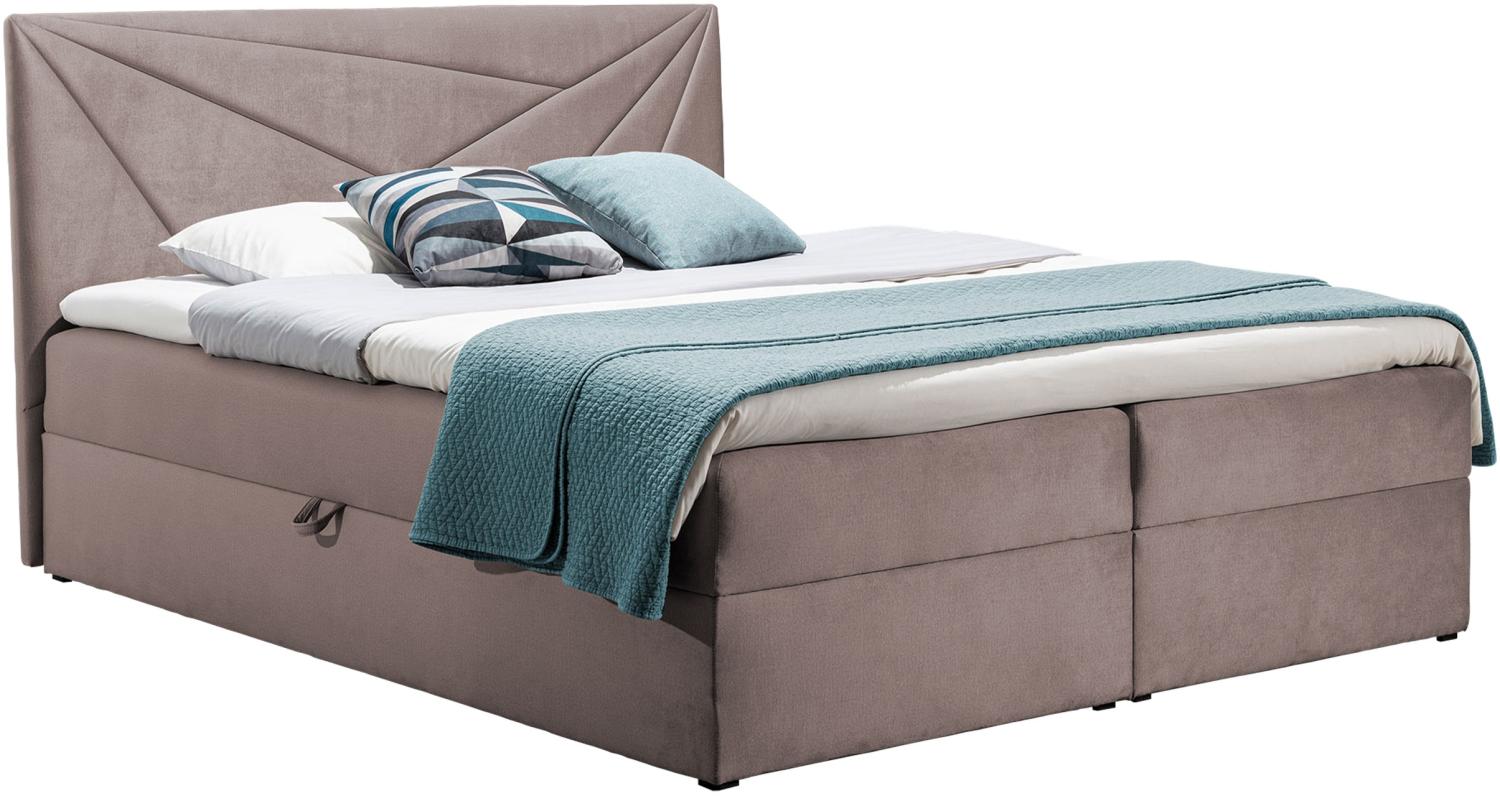 Boxspringbett Trifoli V, Farbe: Kronos 27 Bild 1