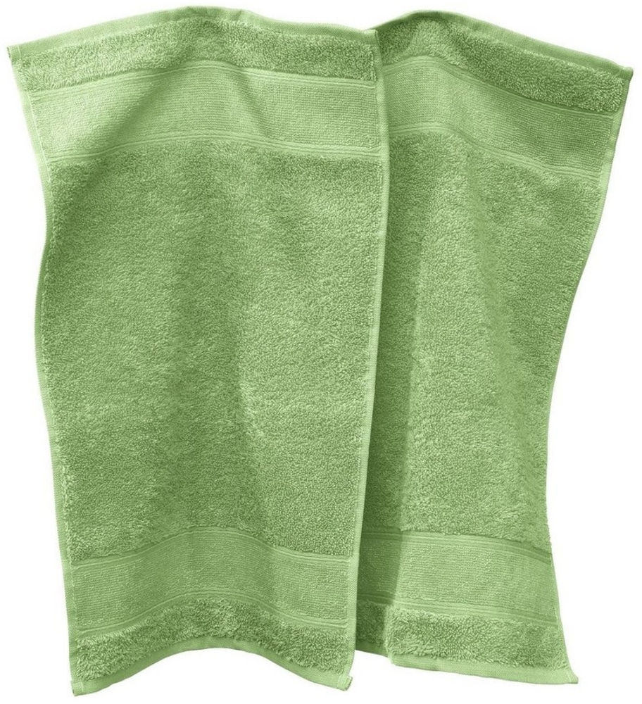 Erwin Müller Gästehandtuch Gästetuch "Karlsruhe" 2er-Pack, Frottier (2-St), Walk-Frottier Uni Bild 1