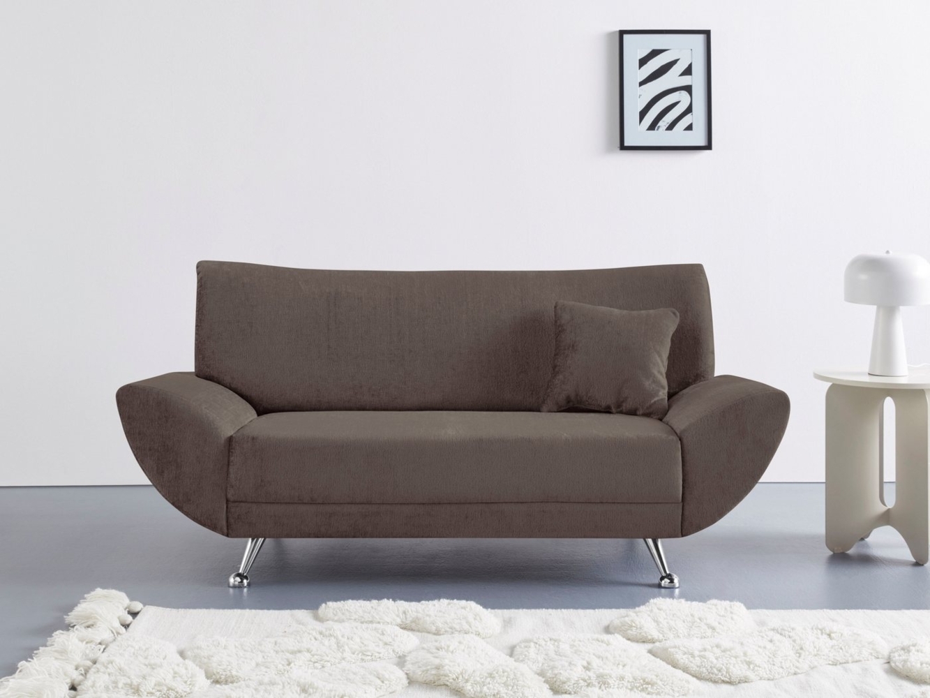 INOSIGN 2-Sitzer Saltare, elegant und komfortabel, toller Designfuß Bild 1