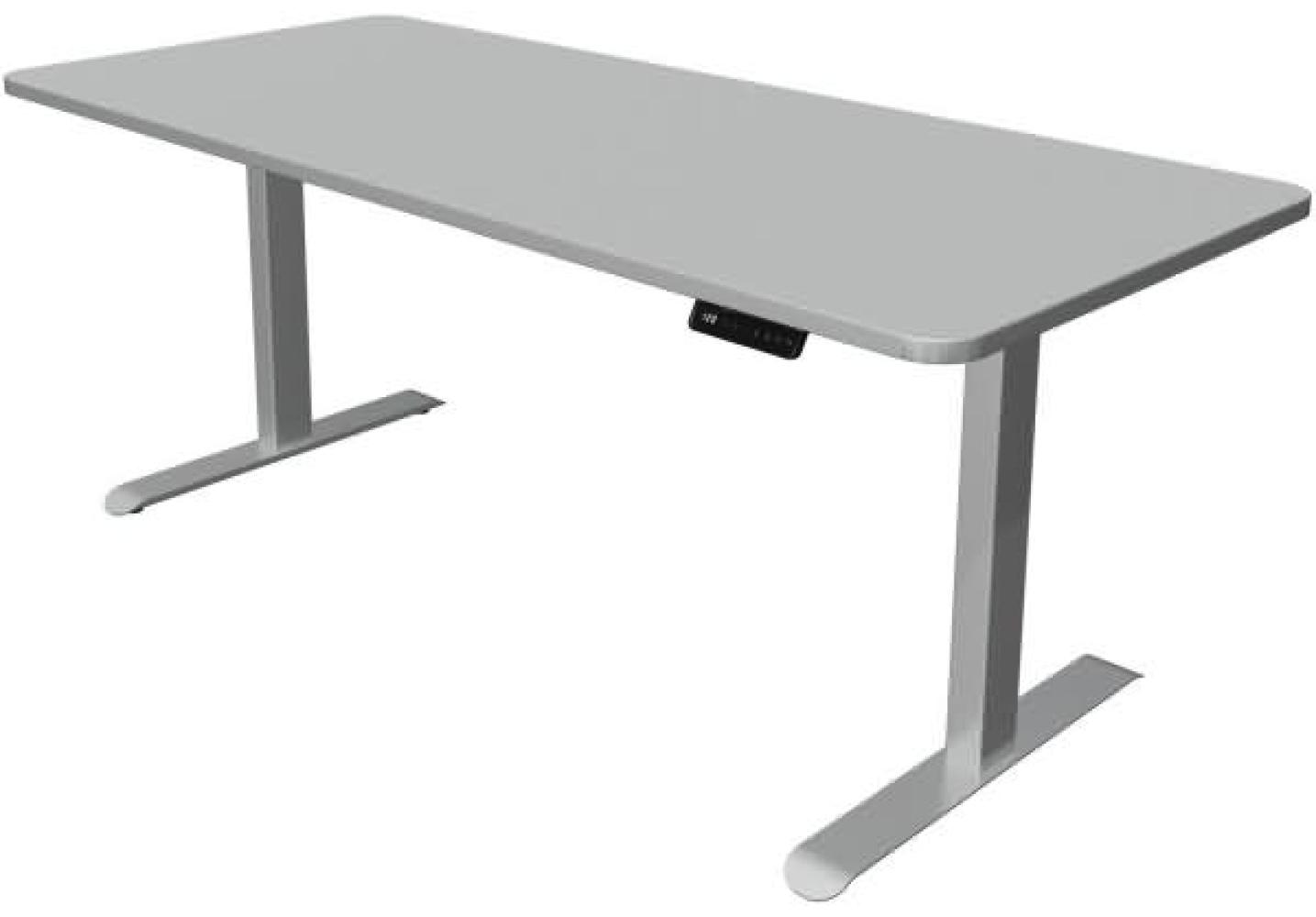 Kerkmann Schreibtisch Sitz-Stehtisch Move 3 Premium 180x80x72-121cm elektr. höhenverstellbar mit Memoryfunktion Lichtgrau Bild 1