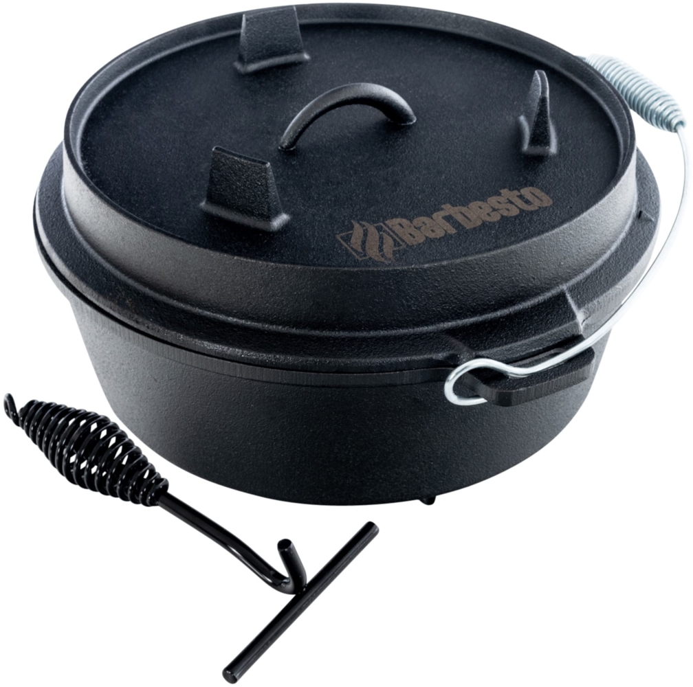 CLP Dutch Oven mit Untersetzer und Deckelheber,5.7 L Bild 1