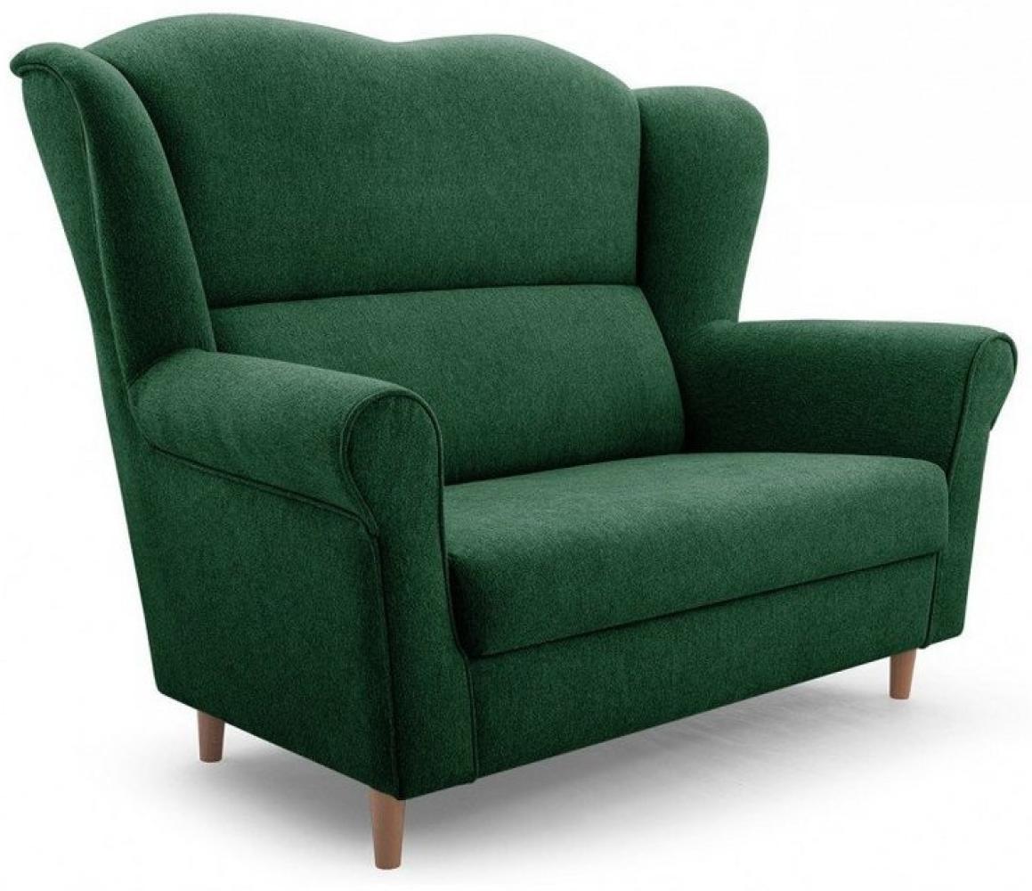 MOEBLO Sofa SILABELLA, Couch Polstermöbel Sitzmöbel Wohnzimmermöbel 2-Sitzer-Sofa Stoffsofa, (BxTxH):144x83x104cm Bild 1