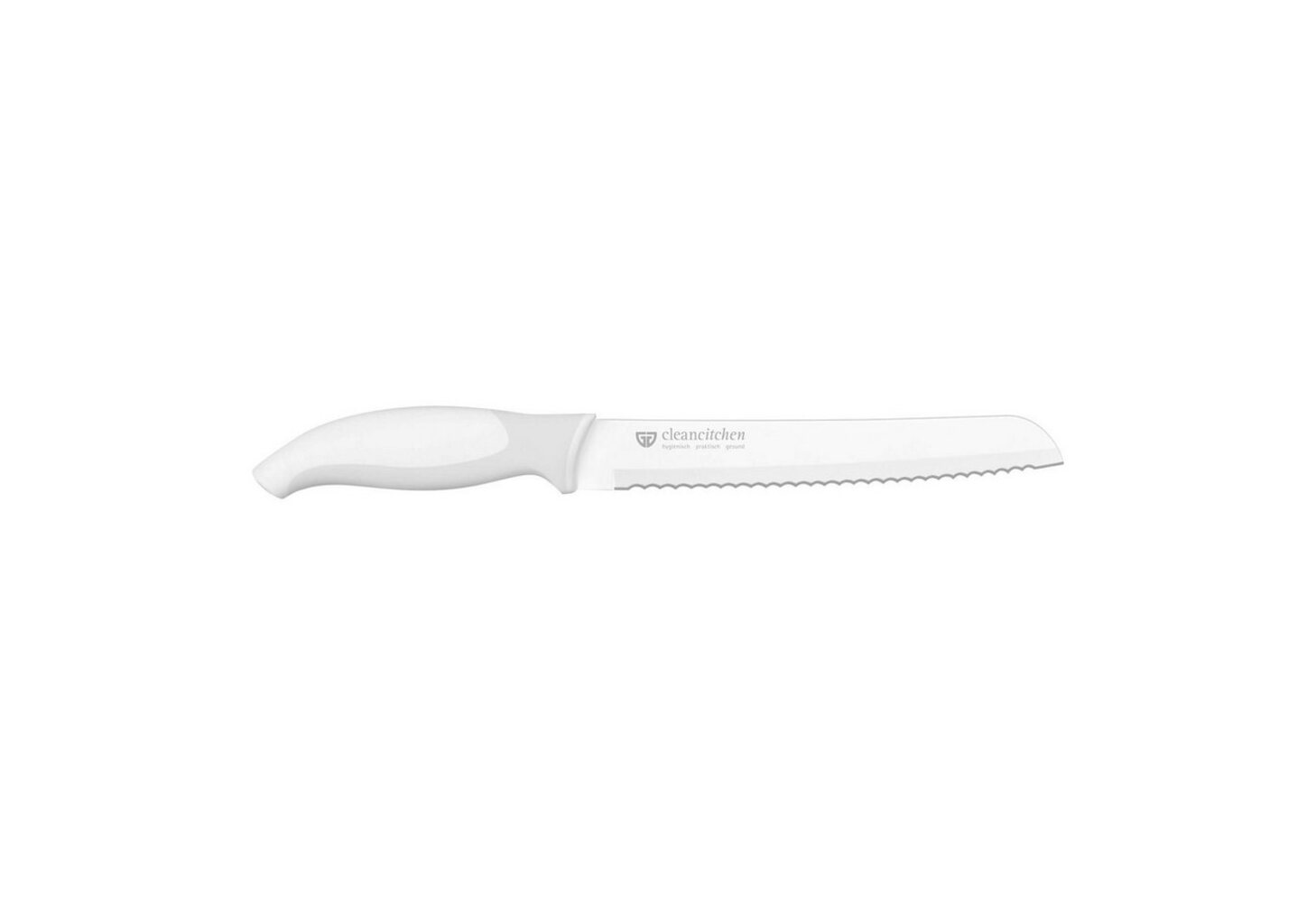 Brotmesser WEIß, Serie CLEANCITCHEN Bild 1