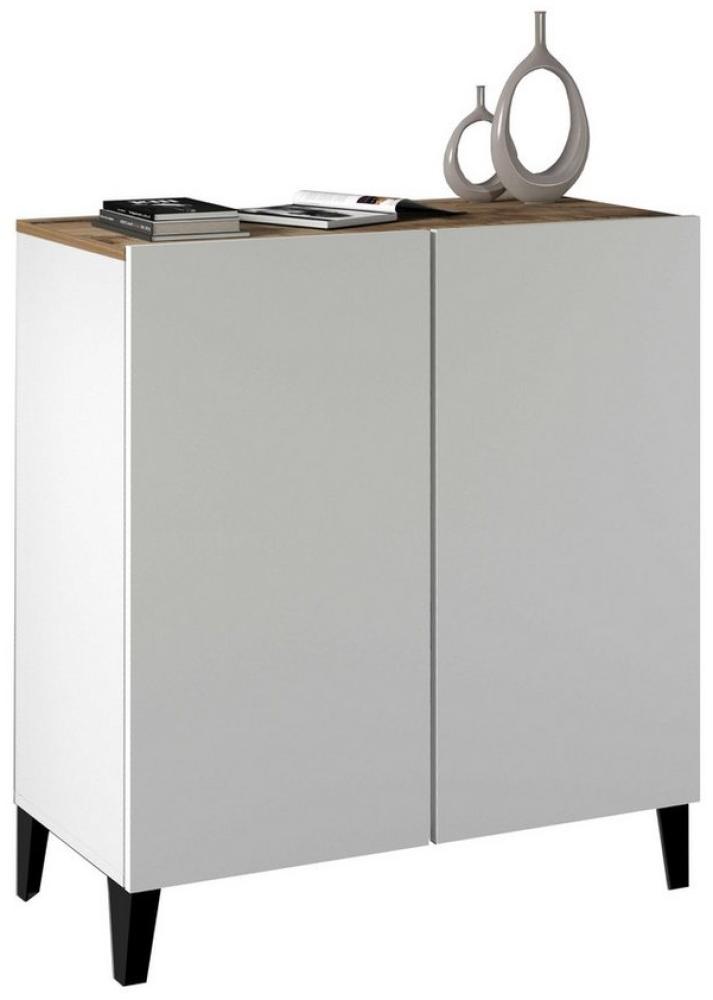 INOSIGN Aktenschrank Sunrise Aktenschrank, Mehrzweckschrank, Büroschrank mit 2 Türen & 2 Fӓchern, Breite 79,2 cm, Made in Italy Bild 1