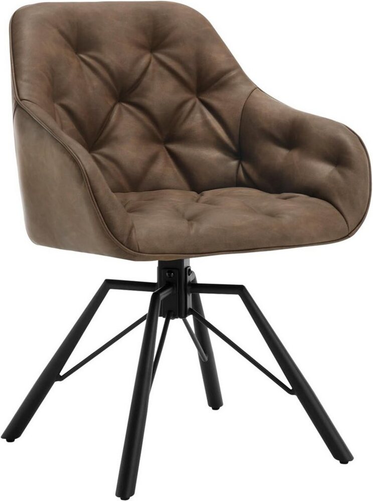 Woltu 4-Fußstuhl (1 St), drehbar, Esszimmerstuhl für Esszimmer Küche Wohnzimmer Bild 1