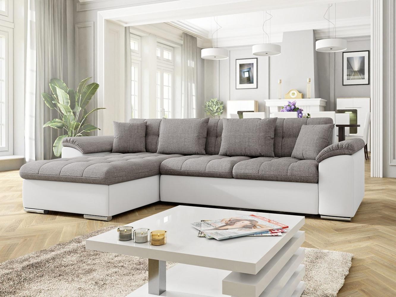 Ecksofa Diana, Seite: Links, Farbe: Soft 017 + Lawa 05 Bild 1