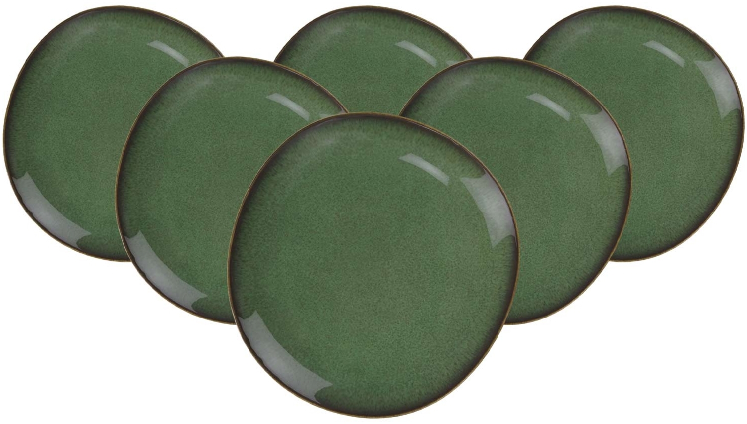 like. by Villeroy & Boch Lave vert Brotteller 17,6 x 16,8 cm 6er Set - DS Bild 1