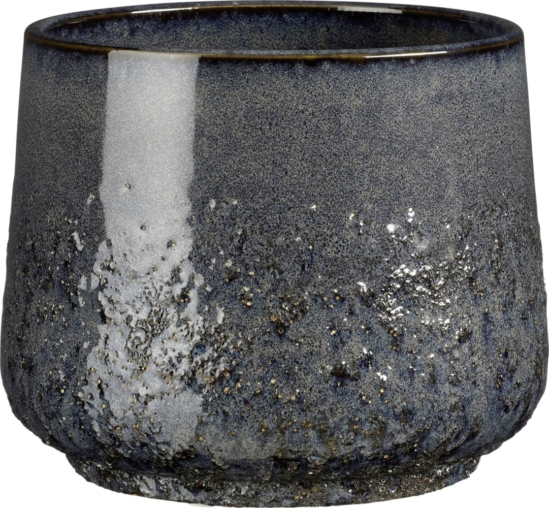 Mica Decorations Topf Mylo ceramic 16 x 19 cm blau Bild 1