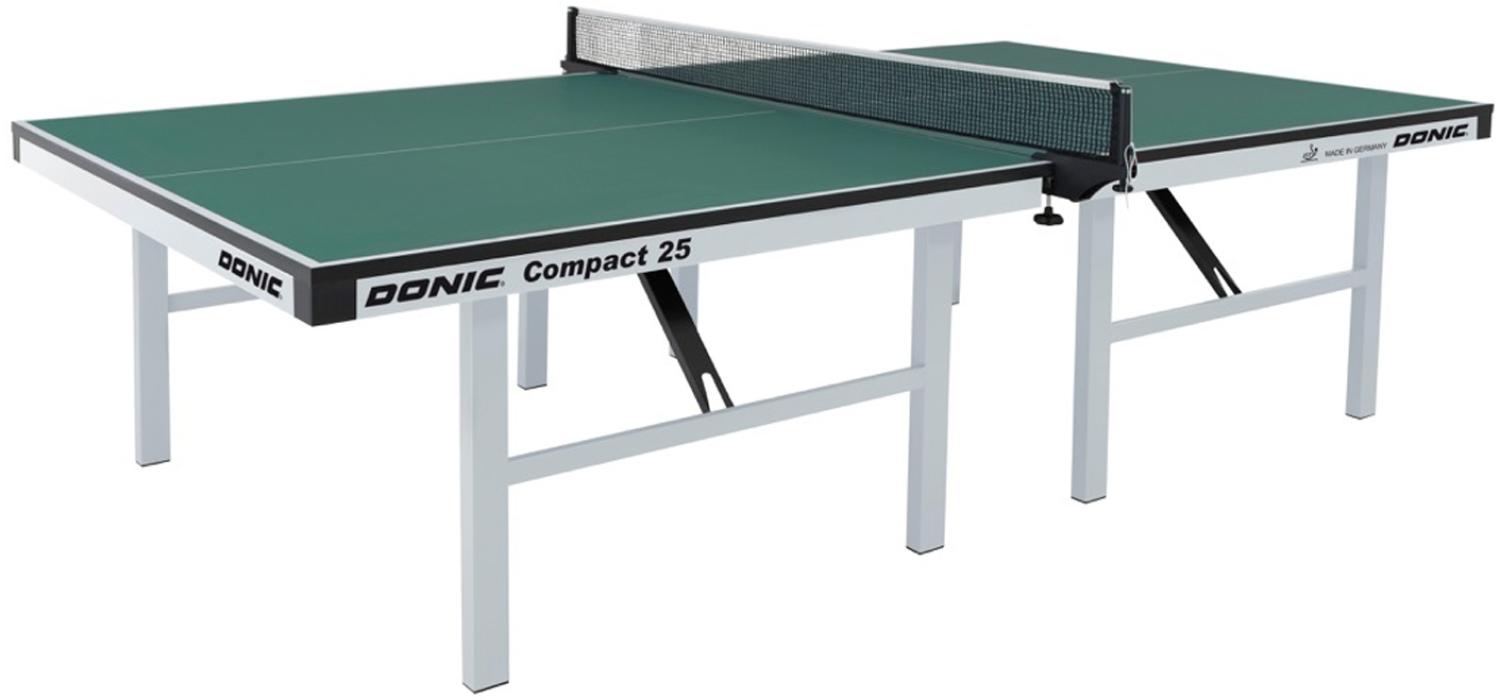 Donic Indoor-Tischtennisplatte "Compact 25" (ITTF), grün Bild 1