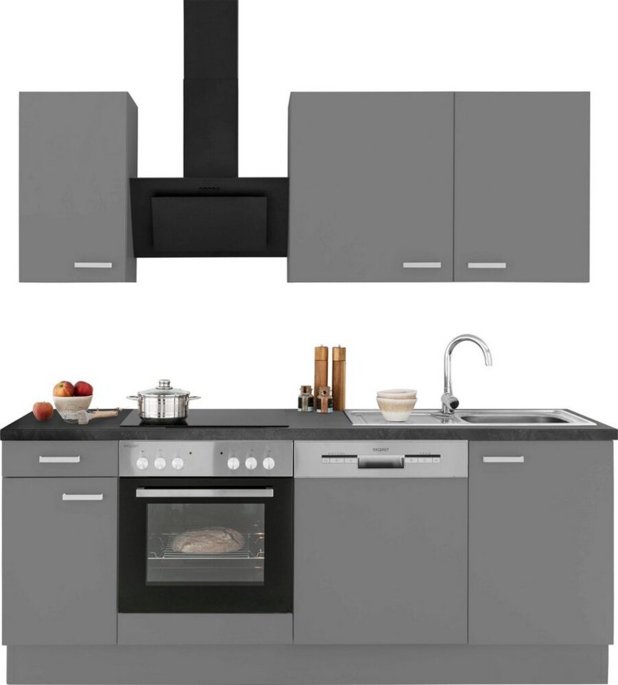 OPTIFIT Küchenzeile Parma, mit E-Geräten, Breite 210 cm Bild 1
