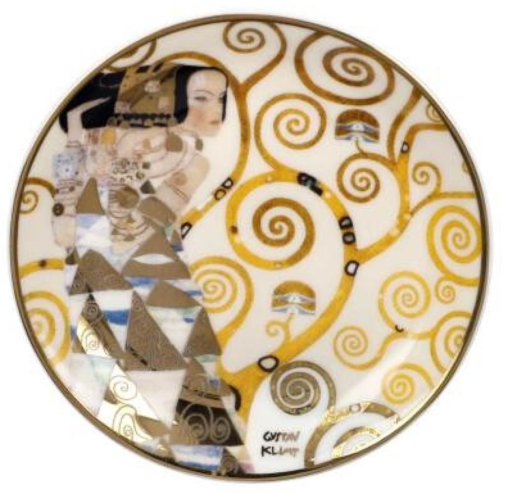 Goebel Miniteller Gustav Klimt - Die Erwartung, Dekoteller, Teller, Artis Orbis, Fine Bone China, Bunt, 10 cm, 67063071 Bild 1