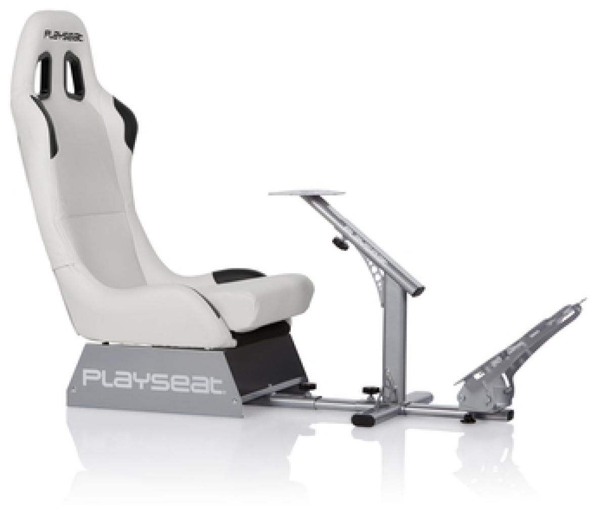 Playseats Evolution Vinyl - White Racer Stuhl - Weiß - Bild 1