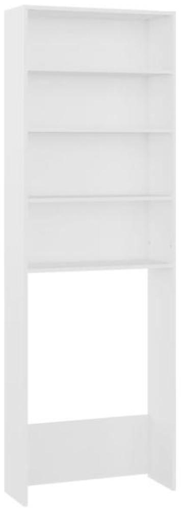 vidaXL Waschmaschinenschrank Weiß 64x24x190 cm 808404 Bild 1