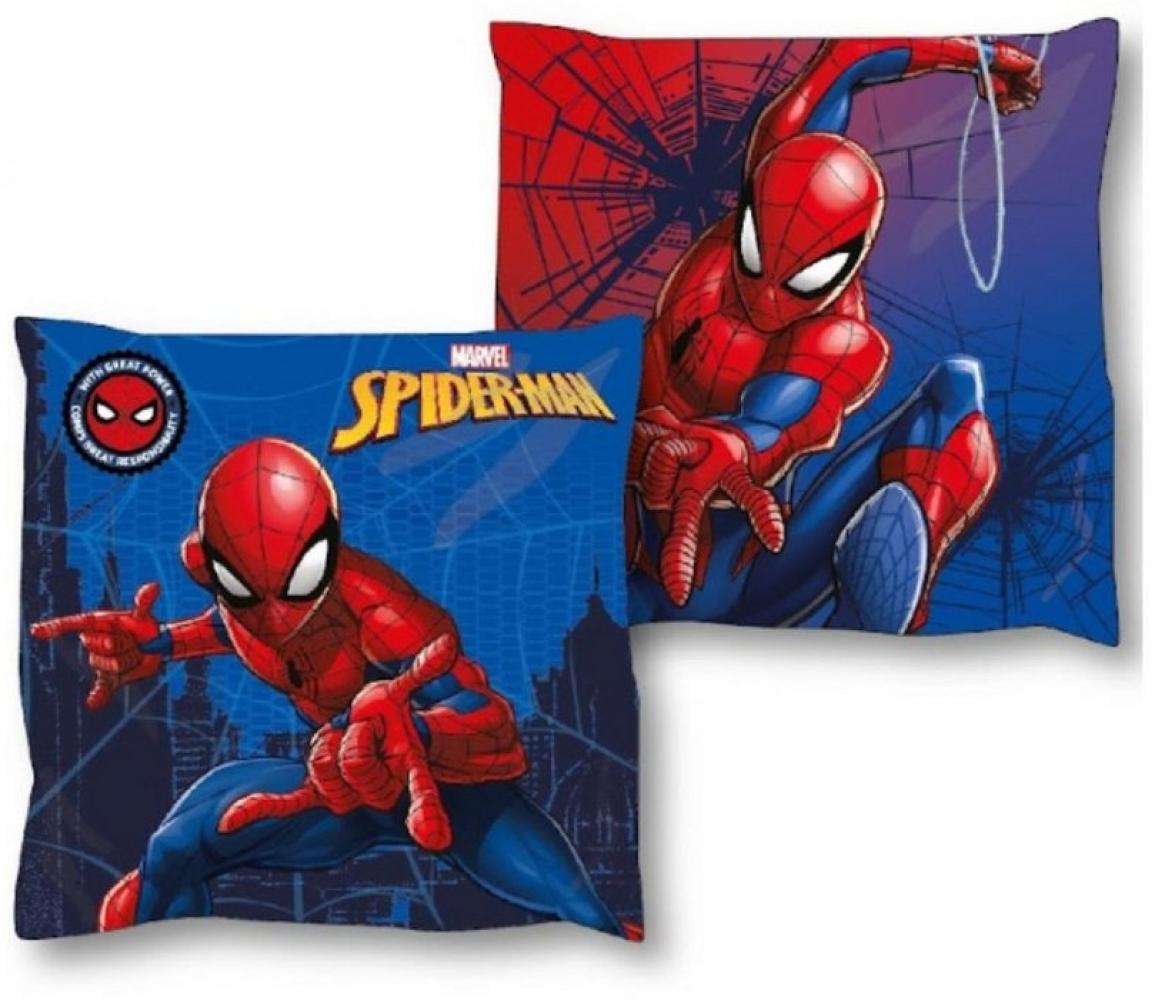 Marvel Spiderman Kissen Dekokissen Sofakissen – Komfort und Stil im Superhelden-Look, 38 x 38 cm Bild 1