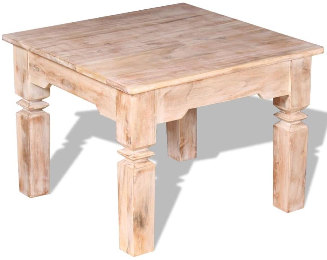 vidaXL Couchtisch Akazienholz 60x60x45 cm 244052 Bild 1