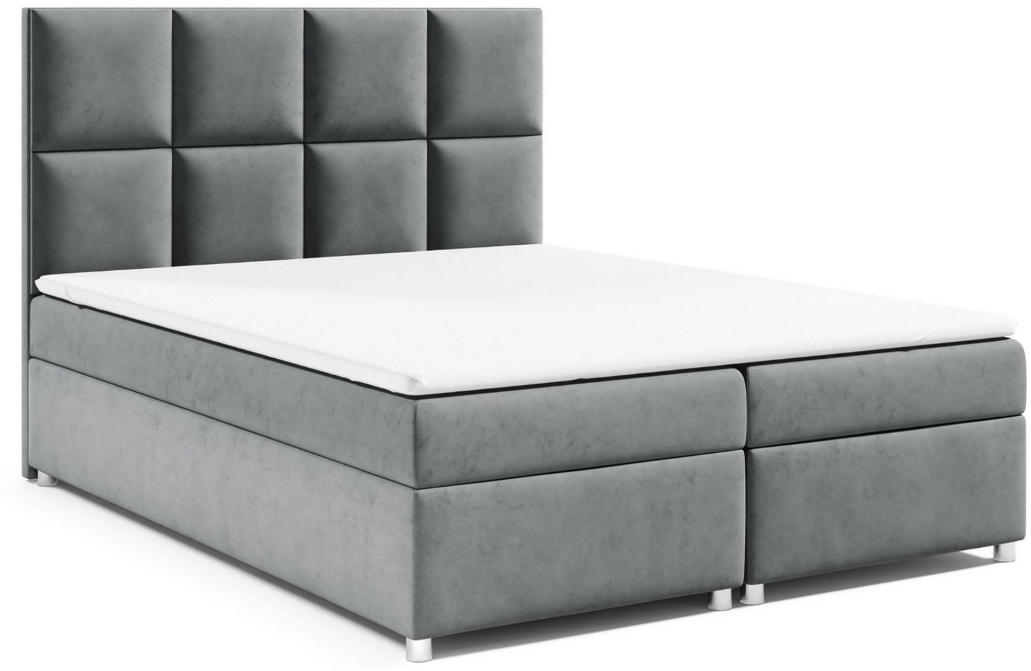 Best for Home Boxspringbett mit Bettkasten Trinity K-2 Bonellfederkern inkl. 7 cm Topper (140x200 160x200 180x200 200x200 cm), Handwerksqualität, TOP Preis-Leistungs-Verhältnis Bild 1