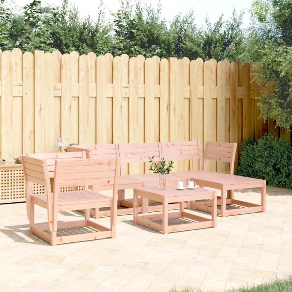 vidaXL 5-tlg. Garten-Lounge-Set Massivholz Douglasie 3216918 Bild 1