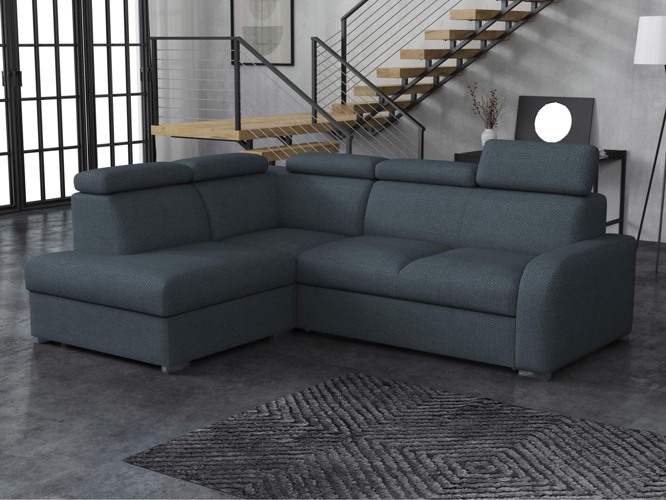 Ecksofa Apollo 2rRLXp mit Einstellbare Kopfstützen (Farbe: Crown 15, Seite: Links LXP+R+2R) Bild 1