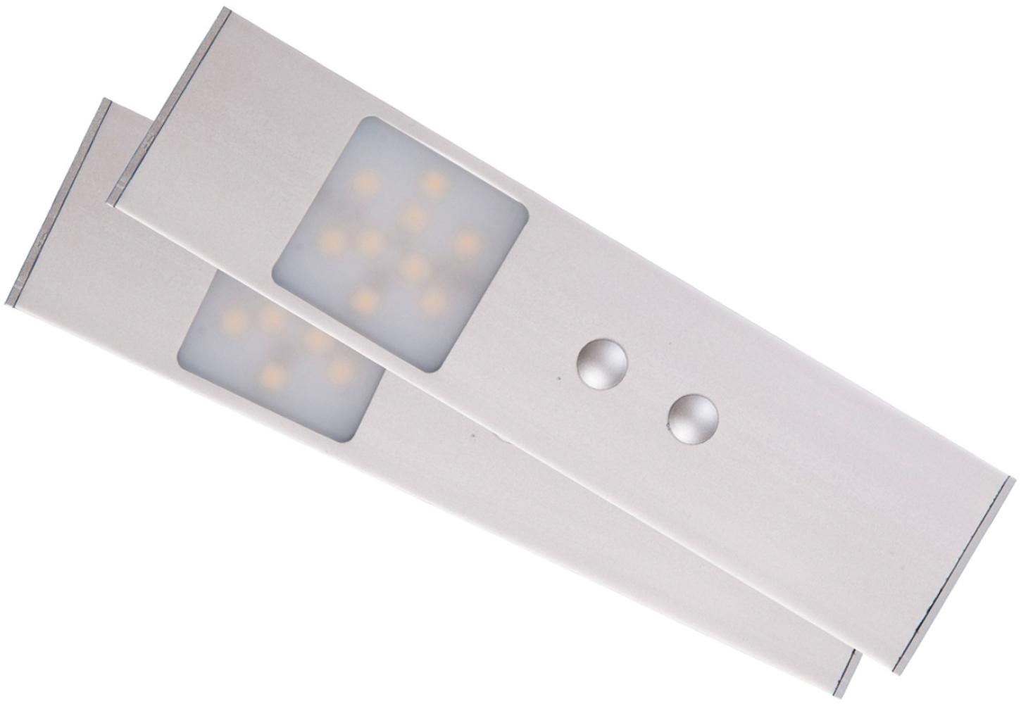 SET: 2 LED-Möbeleinbauleuchten mit Bewegungs-Sensor, ideal für Schränke u.ä. Bild 1