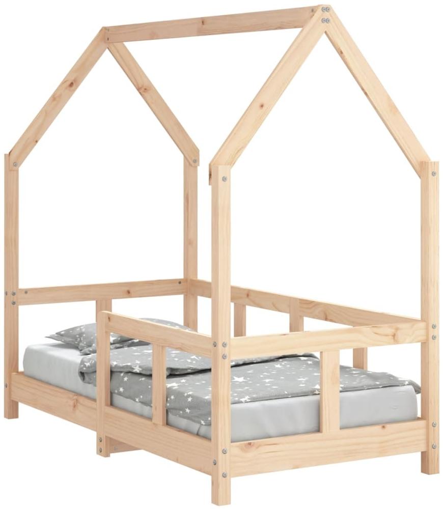 vidaXL Kinderbett 70x140 cm Massivholz Kiefer 835721 Bild 1