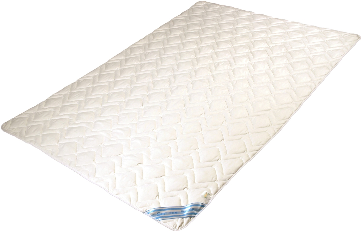 Super softiges Wildseiden Steppbett Sommerdecke 200x220 cm Microfaser-Feinbatist Bild 1