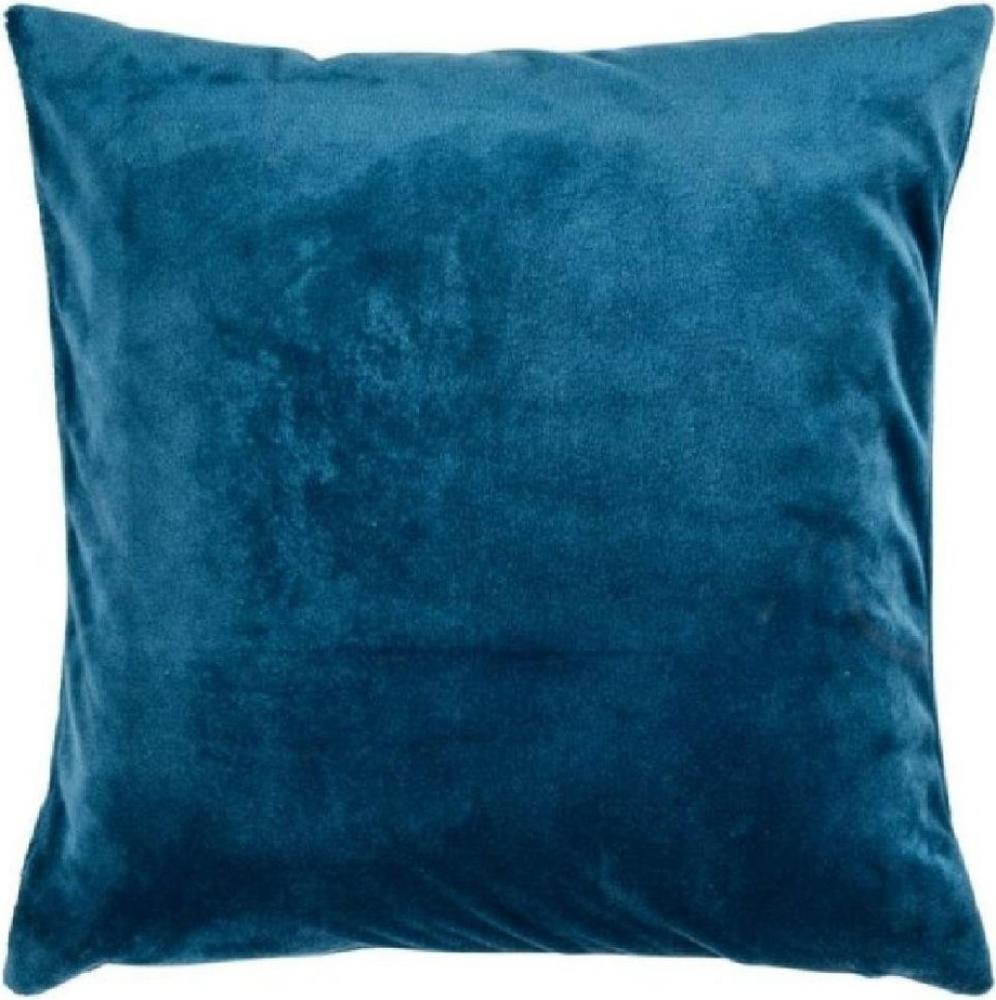 Pad Kissenhülle Samt Smooth Denim Blue (50x50cm) 10424-K65-5050 Bild 1