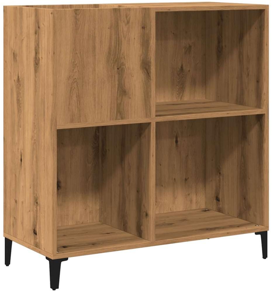 vidaXL Plattenschrank Artisan-Eiche 84,5x38x89 cm Holzwerkstoff 857174 Bild 1
