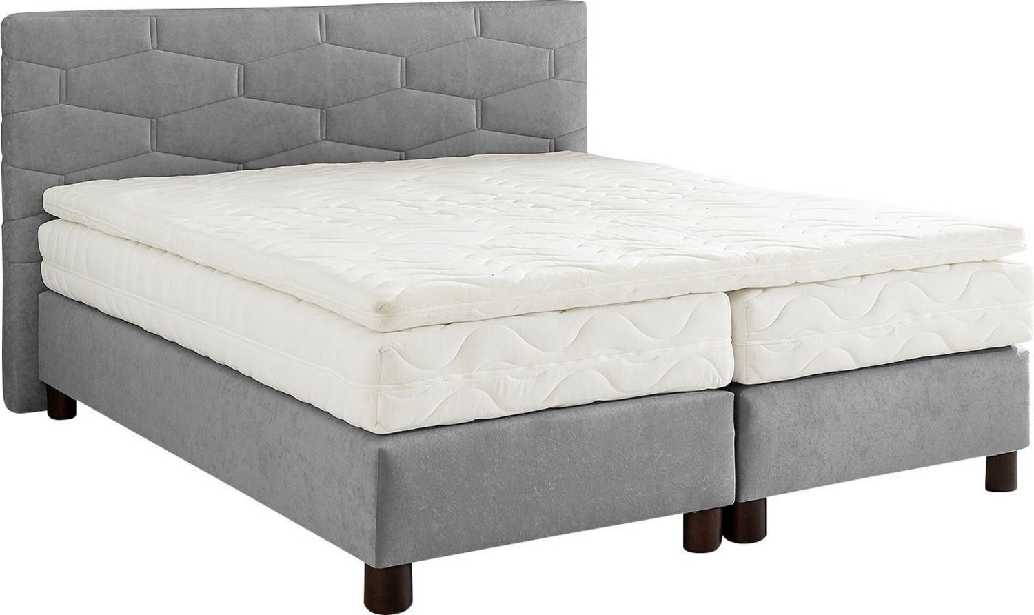 Westfalia Schlafkomfort Boxspringbett, wahlweise mit Topper Bild 1