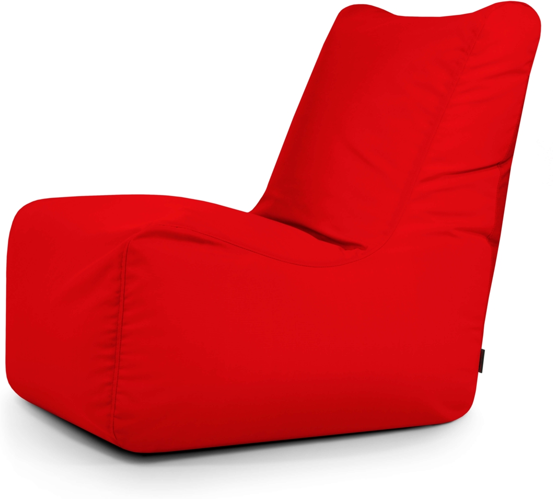 Sitzsack ‘Seat‘, Bezugstoff - Colorin, 100% Olefin, Red, 85x105x80 cm cm. Bild 1