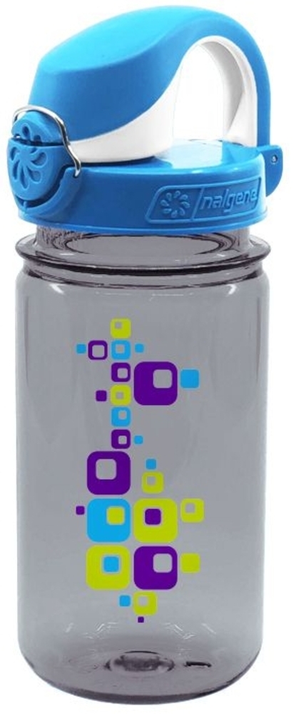 Nalgene Kinderflasche 'OTF Kids', 0, 35 L, grau Quader Bild 1