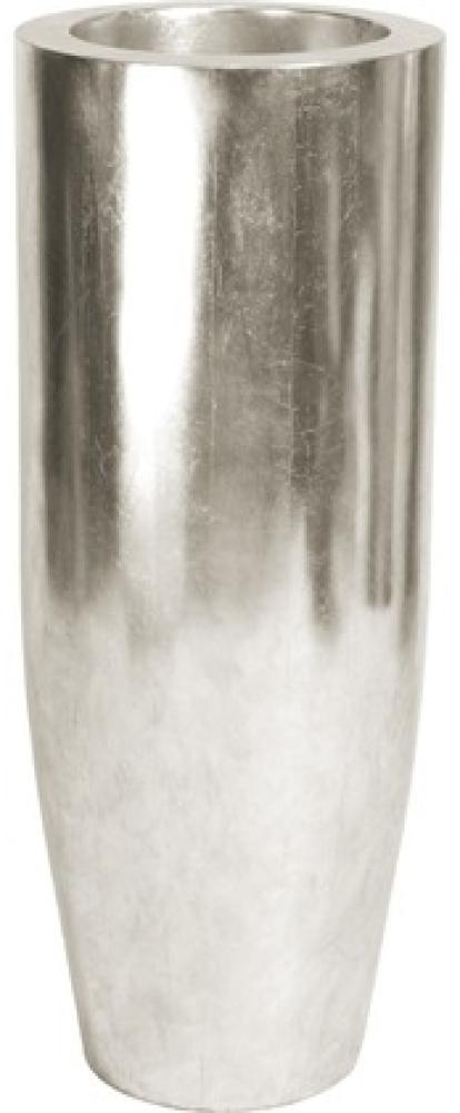 Pandora elegante Bodenvase Ø 35 cm, Höhe 90 cm silver leaf Bild 1