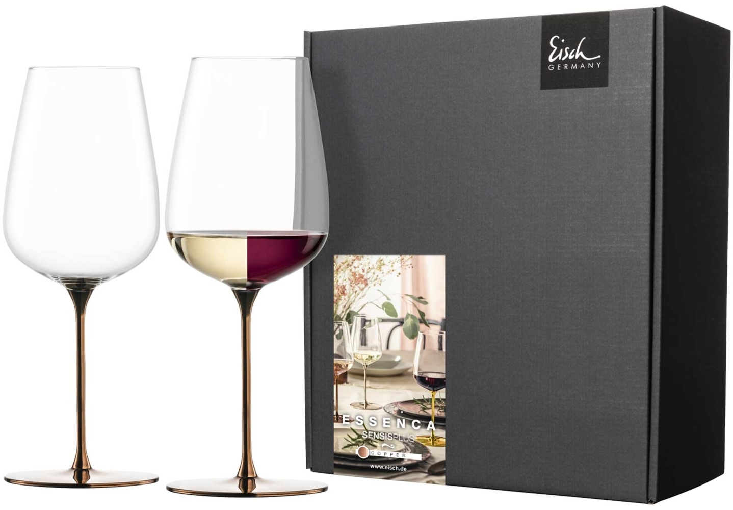 Eisch Essenca SensisPlus Copper Edition Allround-Weingläser fruchtig & aromatisch 2er Set Bild 1