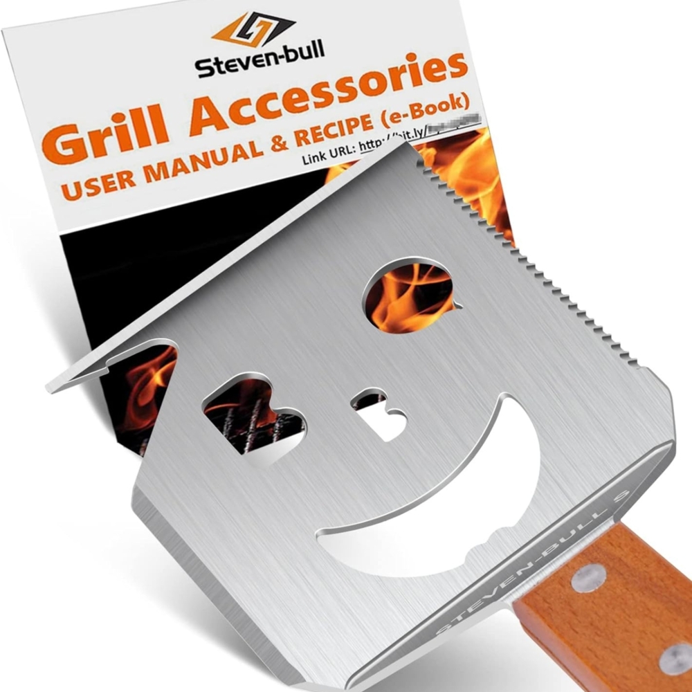 7 in 1 Grillspachtel Grillzubehör Grillbesteck Bild 1