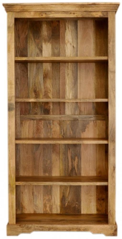 Bücherregal Guru 100x200x45 aus Mangoholz Bild 1