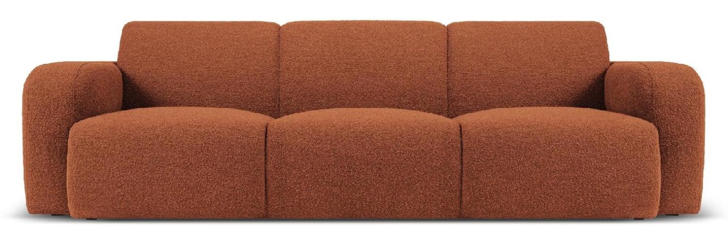 Micadoni Boucle Sofa Molino 3-Sitzer Boucle Braun Bild 1