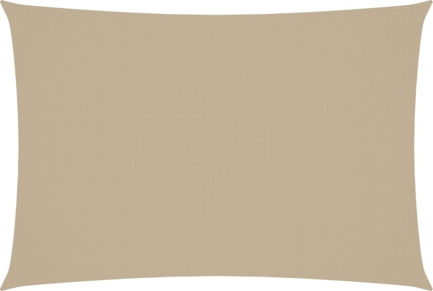 vidaXL Sonnensegel Oxford-Gewebe Rechteckig 3x5 m Beige 135157 Bild 1