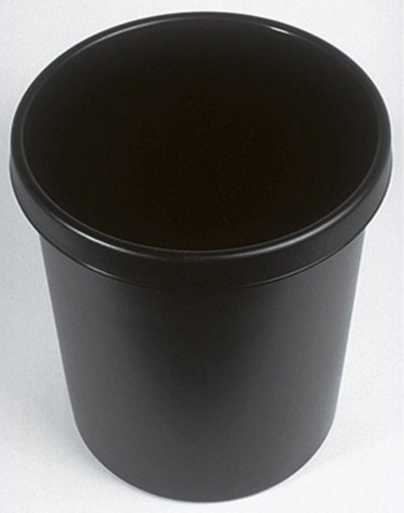 Helit Papierkorb 30l schwarz Bild 1