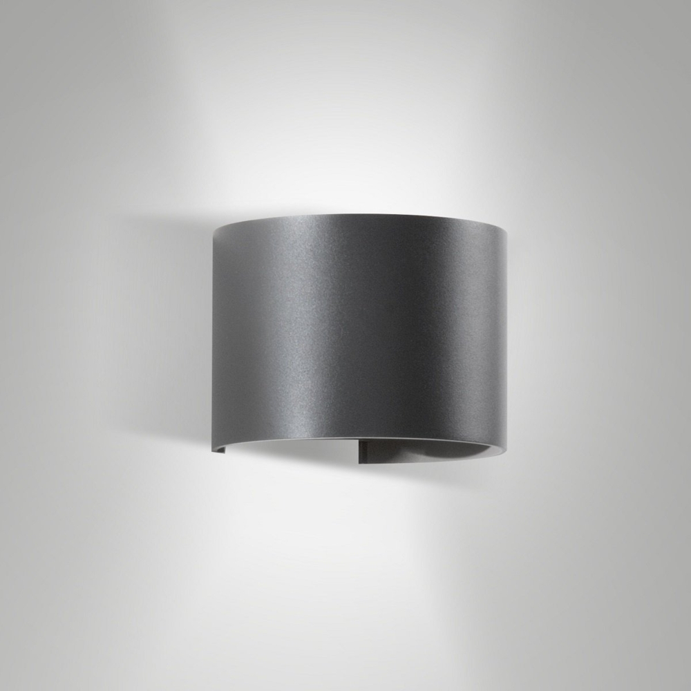 Fabas Luce 6542-21-294 LED Wandleuchte Cody dunkelgrau IP54 3000K Bild 1