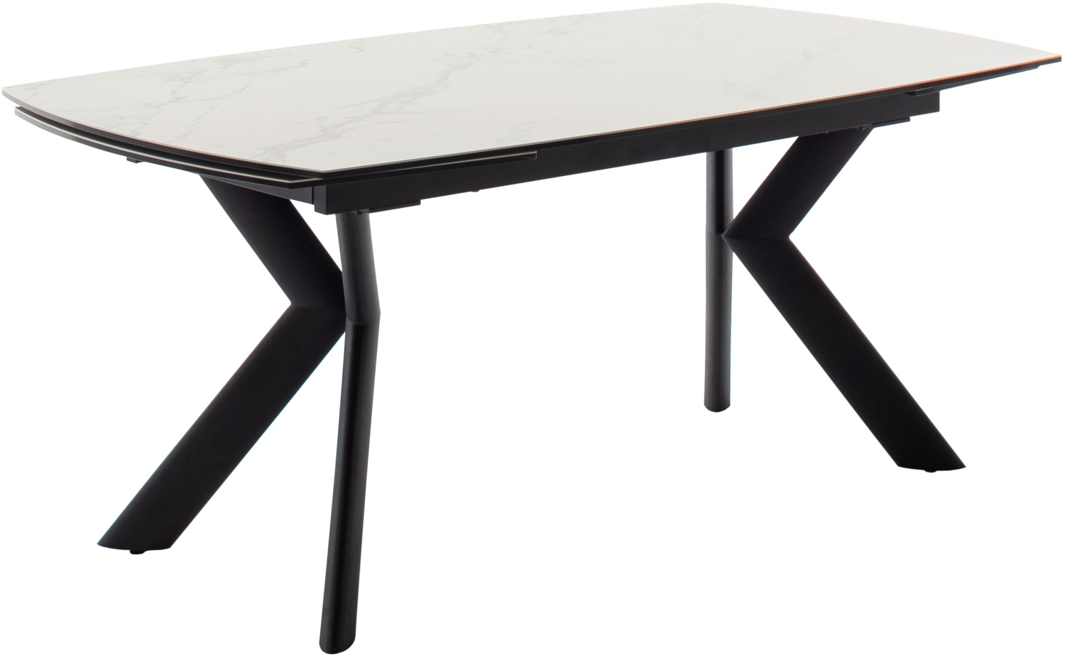 Esstisch Ossana - ausziehbar - Keramik, Creme Bild 1