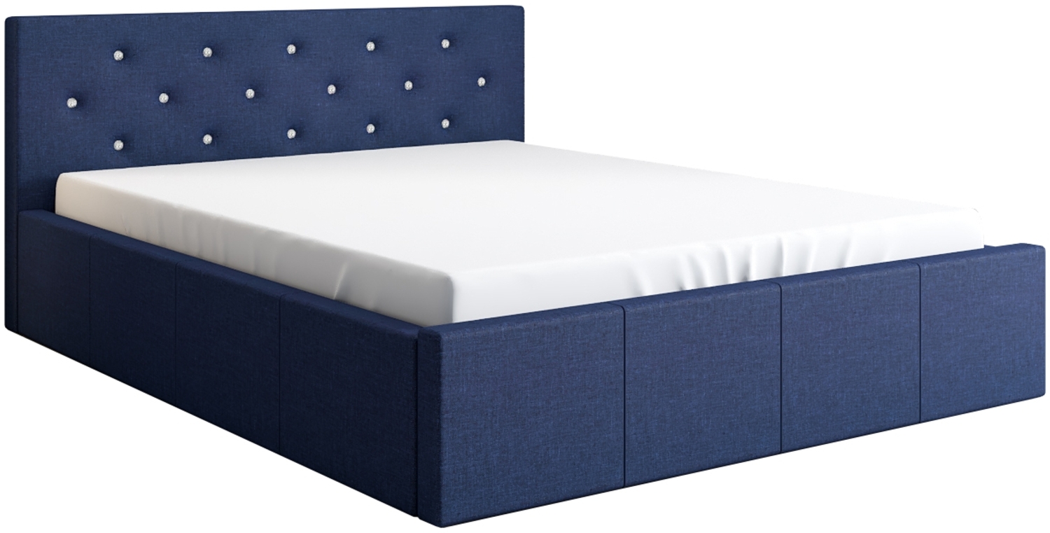 Polsterbett SKIDI , KOBALT 80, 160 x 200 Bild 1