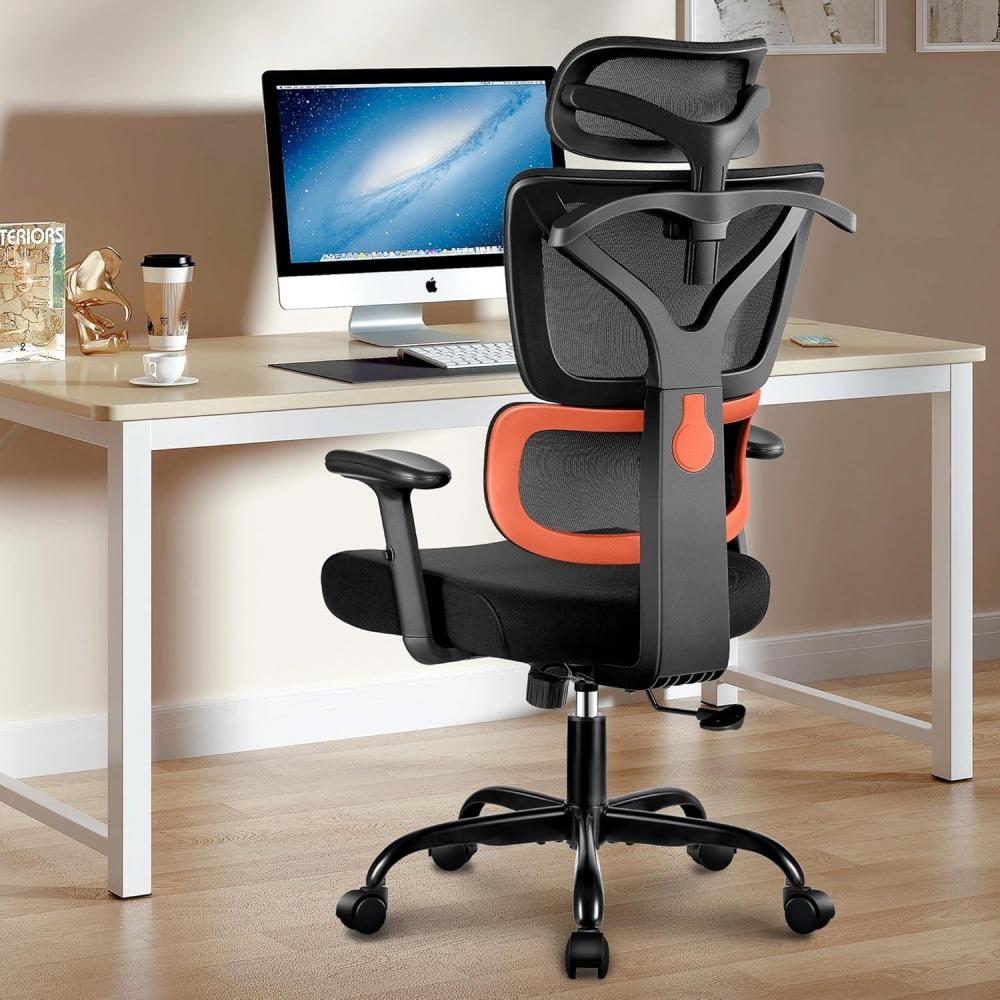 Ergonomischer Bürostuhl Große Rücklehnen Gaming Home Office Chair Lordosenstütze Bild 1