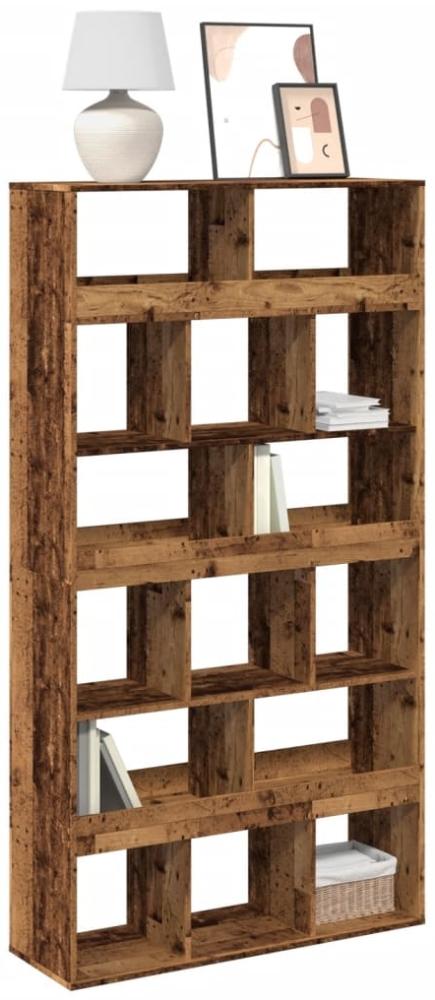 vidaXL Bücherregal Altholz-Optik 100x33x187,5 cm Holzwerkstoff 3309382 Bild 1