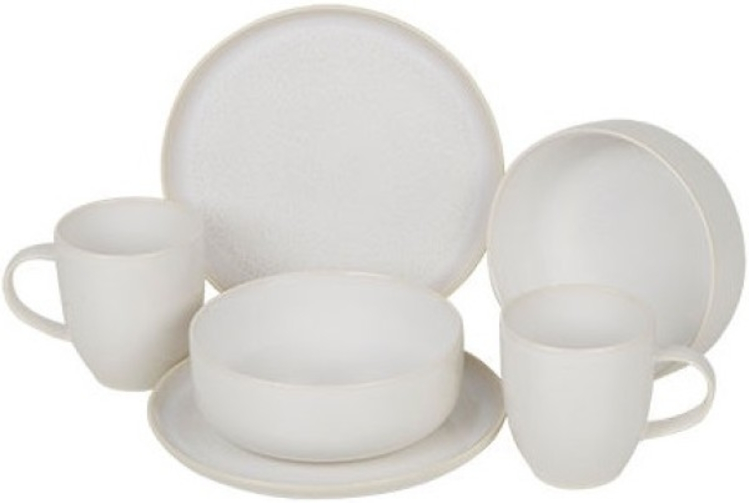 like. by Villeroy & Boch Crafted Cotton Frühstücks-Set für 2 Personen / 6 Teile Bild 1