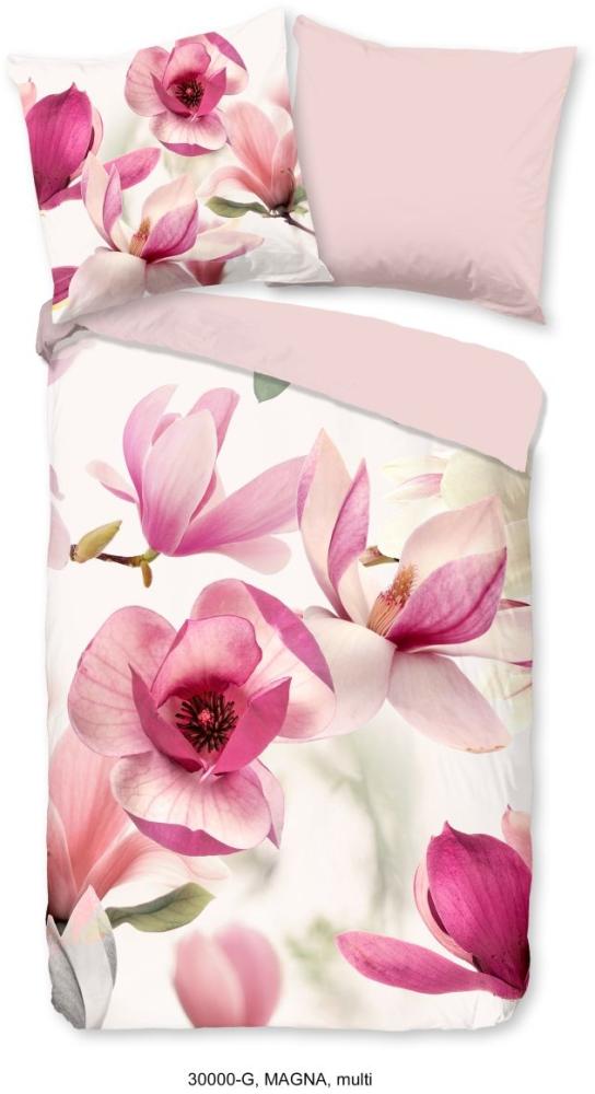 good morning Renforcé Bettwäsche 2 teilig Bettbezug 135x200 cm Kopfkissenbezug 80x80 cm Magna 30000. 99. 08 Multi Bild 1