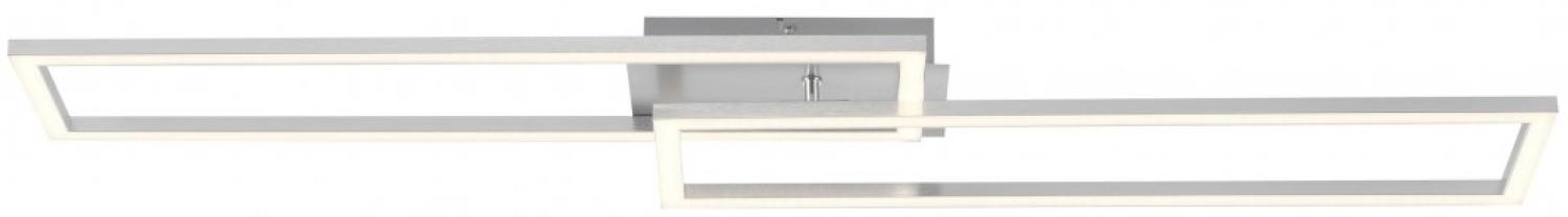 Leuchten Direkt 14691-55 IVEN LED Deckenleuchte silberfarben 3 Step Dim 102x20cm Bild 1