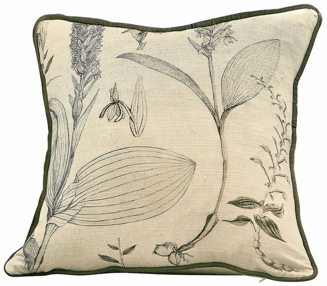 Mirabeau Kissenhülle Kissenhülle Quervil creme/grün Bild 1