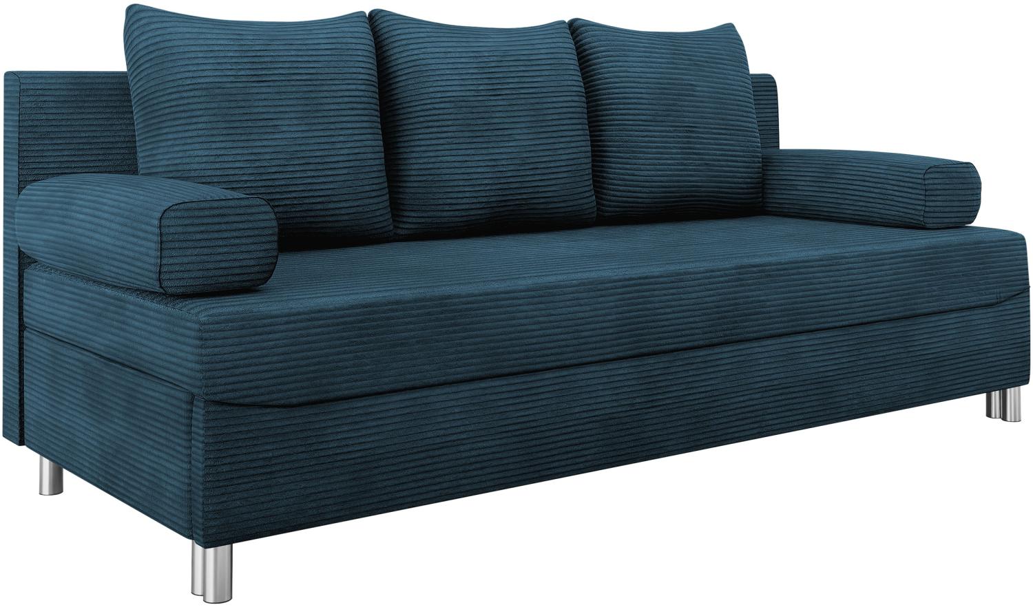 Schlafsofa Dover Cord (Sofa ohne Polsterhocker, Farbe: Poso 05) Bild 1