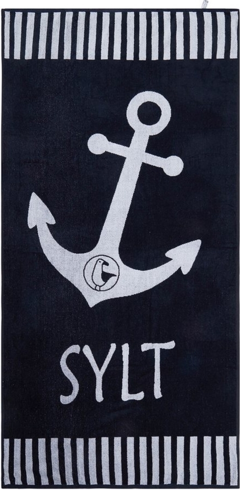 Schietwetter Strandtuch Unisex, Unisex Erw. Strandhandtuch "Sylt" 180x88 cm, Stoff, schnelltrocknend Bild 1
